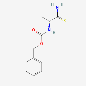 molecular formula C11H14N2O2S B1507456 (R)-Benzyl (1-amino-1-thioxopropan-2-yl)carbamate CAS No. 845643-67-6