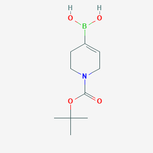 (1-(tert-Butoxycarbonyl)-1,2,3,6-tetrahydropyridin-4-yl)boronic acid