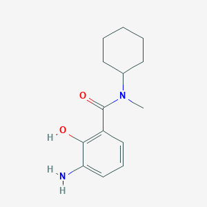 3-Amino-N-cyclohexyl-2-hydroxy-N-methylbenzamide