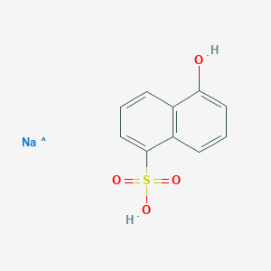 molecular formula C10H8NaO4S B15074999 Sodium 5-Hydroxy-1-naphthalenesulfonate 