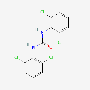 molecular formula C13H8Cl4N2O B15075024 1,3-Bis(2,6-dichlorophenyl)urea CAS No. 97028-51-8