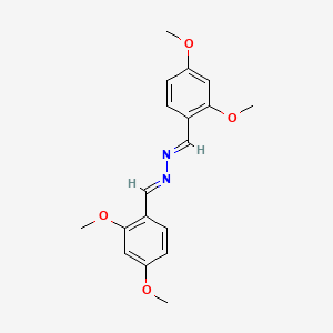 molecular formula C18H20N2O4 B15075065 2,4-Dimethoxybenzaldehyde azine CAS No. 62721-39-5