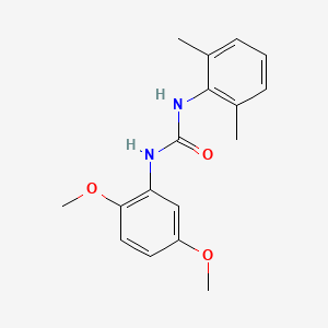 molecular formula C17H20N2O3 B15075247 N-(2,5-Dimethoxyphenyl)-N'-(2,6-dimethylphenyl)urea CAS No. 6667-91-0