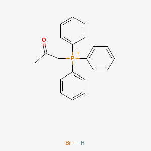 molecular formula C21H21BrOP+ B15075368 (Acetonyl)triphenylphosphonium bromide 