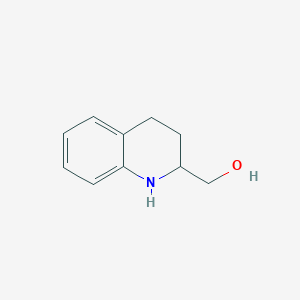 molecular formula C10H13NO B150754 (1,2,3,4-Tetrahydroquinolin-2-yl)methanol CAS No. 40971-36-6