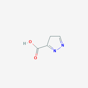molecular formula C4H4N2O2 B1507540 4H-Pyrazole-3-carboxylic acid CAS No. 855643-75-3