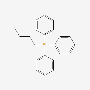 molecular formula C22H24Si B15075446 Butyltriphenylsilane CAS No. 2117-32-0