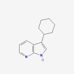 3-Cyclohexyl-1H-pyrrolo[2,3-b]pyridine