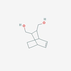 molecular formula C10H16O2 B15075575 Bicyclo[2.2.2]oct-5-ene-2,3-dimethanol CAS No. 17441-67-7