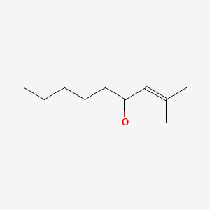 molecular formula C10H18O B15075580 2-Methylnon-2-en-4-one CAS No. 2903-23-3