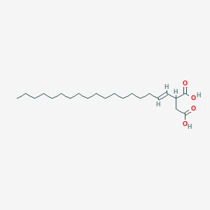 molecular formula C22H40O4 B15075616 1-Octadecenylsuccinic Acid 