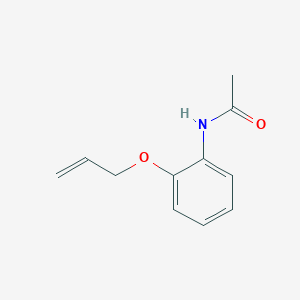 molecular formula C11H13NO2 B15075681 N-(2-(Allyloxy)phenyl)acetamide CAS No. 91132-57-9