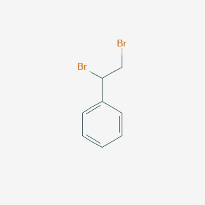 molecular formula C8H8Br2 B150757 (1,2-二溴乙基)苯 CAS No. 93-52-7