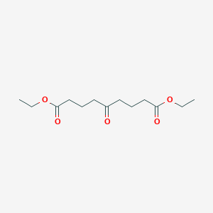molecular formula C13H22O5 B15075706 Diethyl 5-oxononanedioate 