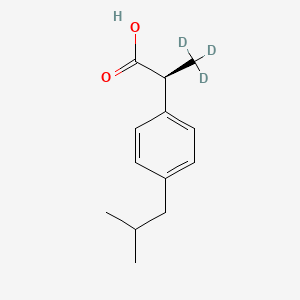 molecular formula C13H18O2 B1507591 (S)-(+)-Ibuprofen D3 CAS No. 1329643-44-8