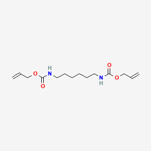 molecular formula C14H24N2O4 B15075927 N,N'-Hexamethylenebis(allyl carbamate) 