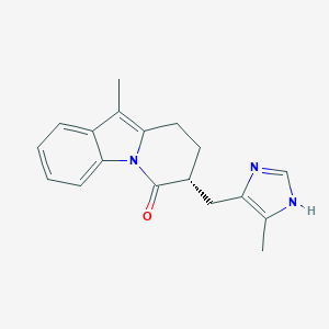 molecular formula C18H19N3O B150760 Fabesetron CAS No. 129300-27-2