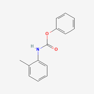 molecular formula C14H13NO2 B15076070 Phenyl N-(2-methylphenyl)carbamate CAS No. 31827-08-4