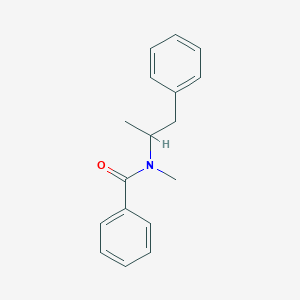 molecular formula C17H19NO B15076104 N-Methyl-N-(1-methyl-2-phenylethyl)benzamide CAS No. 73355-87-0