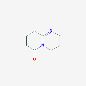 molecular formula C8H12N2O B15076195 1,5-Diazabicyclo[4.4.0]dec-5-en-10-one CAS No. 1784-72-1