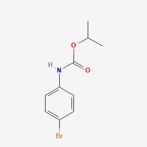 molecular formula C10H12BrNO2 B15076320 propan-2-yl N-(4-bromophenyl)carbamate CAS No. 40427-42-7