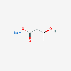 molecular formula C4H7NaO3 B150766 Sodium (S)-3-hydroxybutanoate 