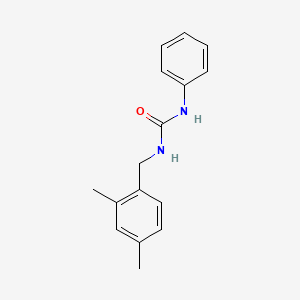 molecular formula C16H18N2O B15076719 N-(2,4-dimethylbenzyl)-N'-phenylurea CAS No. 92277-83-3