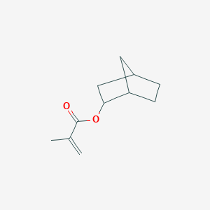 molecular formula C11H16O2 B15077011 Bicyclo[2.2.1]heptan-2-yl 2-methylprop-2-enoate CAS No. 29753-02-4