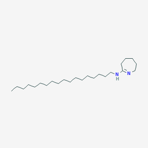 molecular formula C24H48N2 B15077322 N-octadecyl-3,4,5,6-tetrahydro-2H-azepin-7-amine 