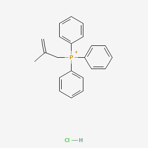 molecular formula C22H23ClP+ B15077445 (2-Methylallyl)-triphenylphosphonium chloride 