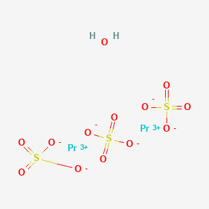 molecular formula H2O13Pr2S3 B15077549 Praseodymium(III) sulfate hydrate CAS No. 20814-03-3