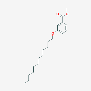 molecular formula C20H32O3 B15077674 Methyl 3-(dodecyloxy)benzoate CAS No. 52415-13-1