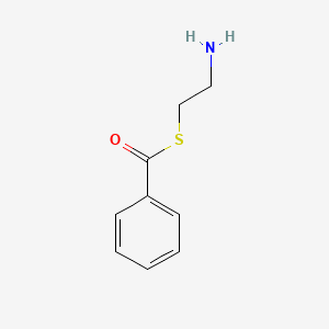 molecular formula C9H11NOS B15077831 S-Benzoylcysteamine CAS No. 46053-57-0