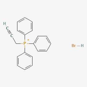 molecular formula C21H19BrP+ B15077993 Propargyl triphenylphosphonium bromide 