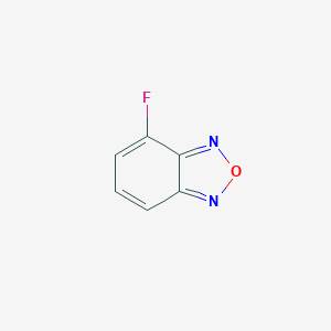 molecular formula C6H3FN2O B015078 4-Fluoro-2,1,3-benzoxadiazole CAS No. 29270-55-1