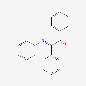 molecular formula C20H15NO B15078486 Ethanone, diphenyl(phenylimino)- CAS No. 4198-95-2
