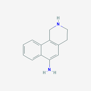 molecular formula C13H14N2 B1507912 6-Amino-2,3-dihydro-1H-benzisoquinoline 
