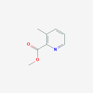 molecular formula C8H9NO2 B150793 3-甲基吡啶-2-甲酸甲酯 CAS No. 59718-84-2