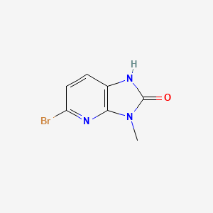 B1507950 5-Bromo-3-methyl-1H-imidazo[4,5-B]pyridin-2(3H)-one CAS No. 924293-37-8
