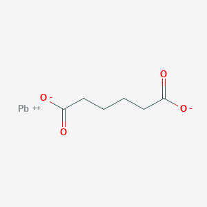 molecular formula C6H8O4P B1507974 Hexanedioate;lead(2+) CAS No. 20641-90-1