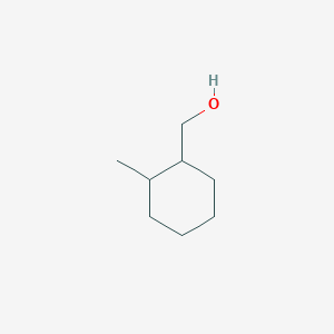 molecular formula C8H16O B150801 Cyclohexanemethanol, 2-methyl- CAS No. 2105-40-0
