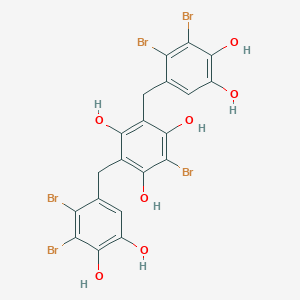 molecular formula C20H13Br5O7 B150804 Vidalol B CAS No. 137182-40-2