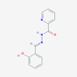 molecular formula C13H11N3O2 B15080400 N'-[(E)-(2-hydroxyphenyl)methylidene]pyridine-2-carbohydrazide 