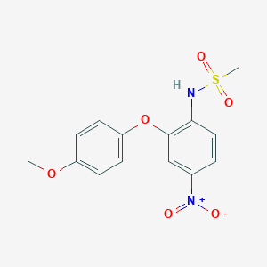 N-[2-(4-Methoxyphenoxy)-4-nitrophenyl]methanesulfonamide