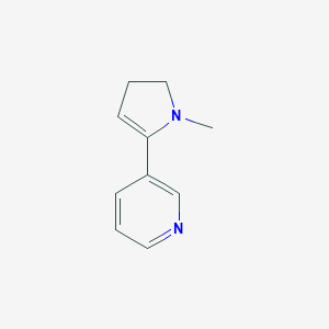 molecular formula C10H12N2 B015081 N-Methylmyosmine CAS No. 525-74-6