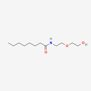 molecular formula C12H25NO3 B15081010 N-[2-(2-hydroxyethoxy)ethyl]octanamide CAS No. 112667-80-8