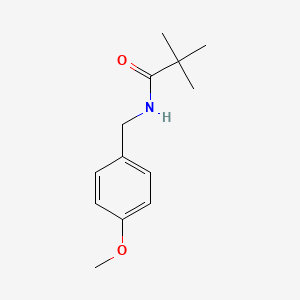 molecular formula C13H19NO2 B15081230 N-(4-Methoxy-benzyl)-2,2-dimethyl-propionamide 