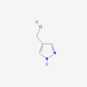 molecular formula C4H6N2O B150813 (1H-Pyrazol-4-YL)methanol CAS No. 25222-43-9