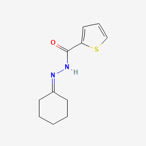 molecular formula C11H14N2OS B15081438 N'-cyclohexylidene-2-thiophenecarbohydrazide 