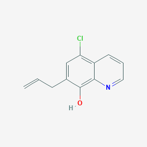 molecular formula C12H10ClNO B1508151 7-Allyl-5-chloroquinolin-8-ol CAS No. 93240-84-7